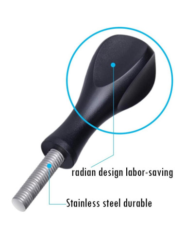 Tornillos de Pulgar Suptig 3pcs para GoPro y DJI Osmo