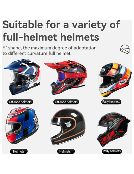 Soporte de casco Adaptom con extensión J-Hook para GoPro