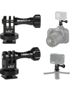 Adaptador de Montaje Frío HSU para Trípode y Cámara DSLR 2