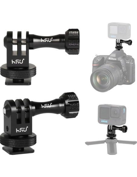 Adaptador de Montaje Frío HSU para Trípode y Cámara DSLR