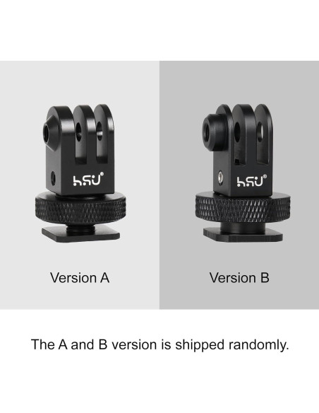 Adaptador de Montaje Frío HSU para Trípode y Cámara DSLR