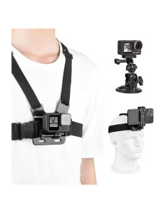 Kit de Montaje Arnés de Pecho Flymile para GoPro y Smartphone