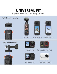 Trípode Mini Extensible BRDRC para Cámara de Acción DJI Pocket 3 2