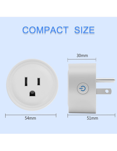 Enchufe Inteligente ExIoTy para Alexa - Control Remoto y Temporizador