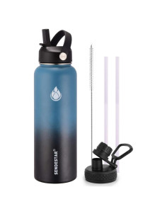 Botella de Agua SENDESTAR 0.95L Doble Pared Aislada Acero