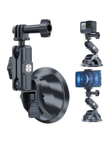 Soporte de Ventosa TELESIN para Coche y Smartphone