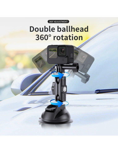 Soporte de Ventosa TELESIN para Coche y Smartphone