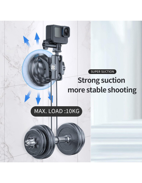 Soporte de Ventosa TELESIN para Coche y Smartphone