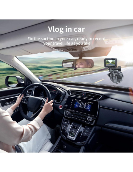 Soporte de Ventosa TELESIN para Coche y Smartphone