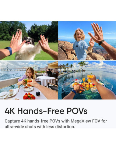 Cámara de Acción Insta360 GO 3S Negra 128GB 4K Impermeable