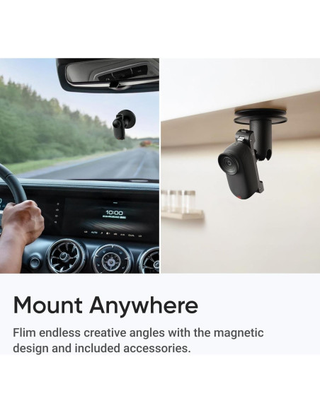 Cámara de Acción Insta360 GO 3S Negra 128GB 4K Impermeable