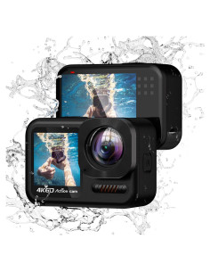 Cámara de Acción TIMNUT 4K 60FPS Impermeable 10M 48MP