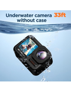 Cámara de Acción TIMNUT 4K 60FPS Impermeable 10M 48MP 2