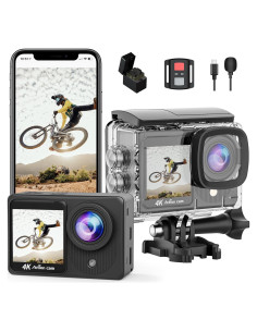 Cámara de Acción 4K TIMNUT C26 Pantalla Táctil Impermeable