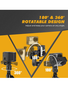 Soporte de Cámara KEMIMOTO Multi-Ajustable para UTV/ATV 2