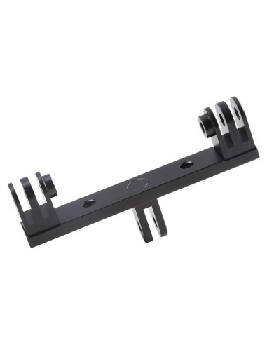 Adaptador Doble de Montaje Aluminio GY-DMA-024 para Cámaras de Acción
