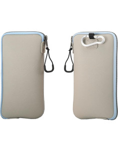 Funda para Teléfono ONEJOY AJ103 Slim Beige con Clip 2