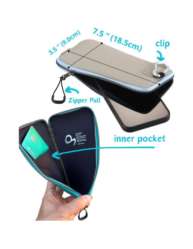 Funda para Teléfono ONEJOY AJ103 Slim Beige con Clip