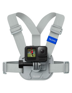 Soporte de Pecho TELESIN con Almohadilla Gruesa y Liberación Rápida