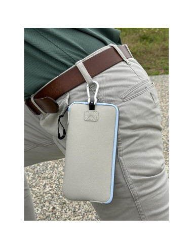 Funda para Teléfono ONEJOY AJ103 Slim Beige con Clip