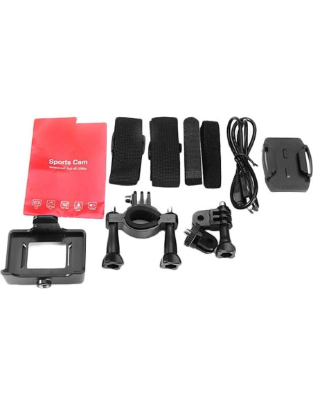 Cámara Deportiva VEMONT 1080P Full HD Impermeable 30m