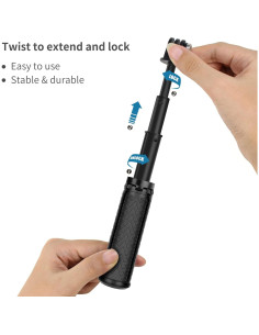 Palo de Selfie Trípode YALLSAME Extensible para GoPro 2