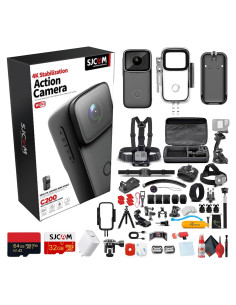 Cámara de Acción SJCAM C200 4K Compacta Impermeable
