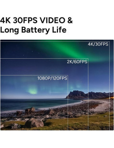 Cámara de Acción SJCAM C200 4K Compacta Impermeable 2