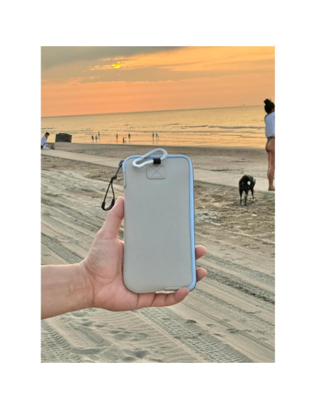 Funda para Teléfono ONEJOY AJ103 Slim Beige con Clip