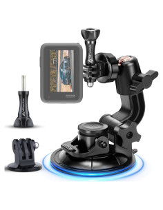 Soporte de Ventosa MiPremium para GoPro Hero 13-3 y Cámaras de Acción