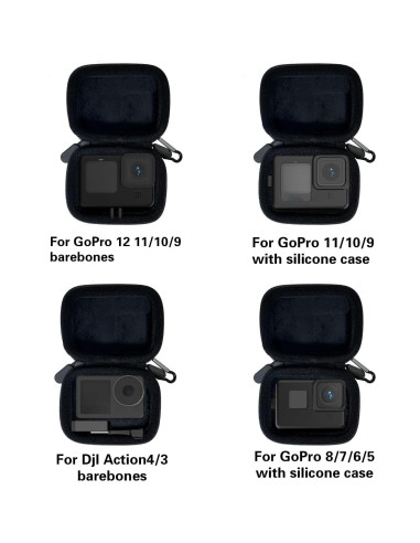 Funda de Cámara de Acción Impermeable - Compatible GoPro y DJI