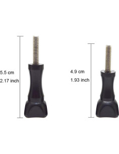 Tornillos de Pulgar 16 Pcs para GoPro Hero y Xiaomi Yi - Negro 2