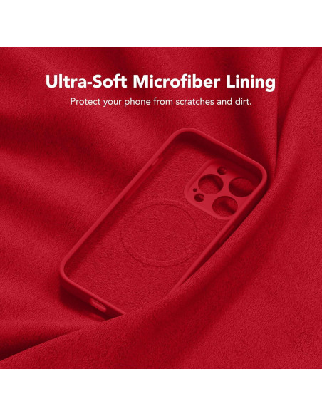 Funda Magnética SuydanBox para iPhone 13 Pro Max 6.7" Rojo Funda Magnética SuydanBox para iPhone 13 Pro Max 6.7" Rojo