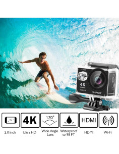 Cámara de acción AKASO EK7000 4K Ultra HD 30m resistente al agua 2
