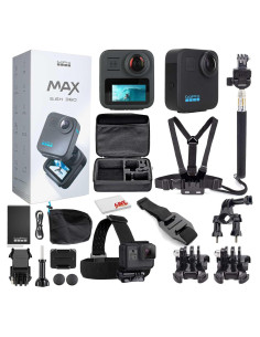 Cámara de Acción GoPro MAX 360 (2025) 5.6K con Accesorios