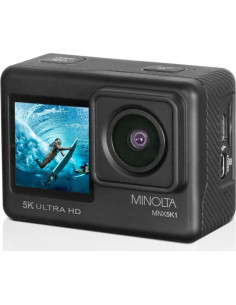 Cámara de Acción Minolta MNX5K1 5K Ultra HD 24MP Kit Completo 2