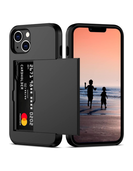 Funda Nvollnoe para iPhone 14 con Soporte para Tarjetas