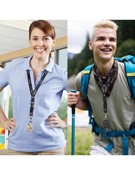 Cinta de Cuello Suptig para GoPro y Cámaras de Acción - 2 Unidades