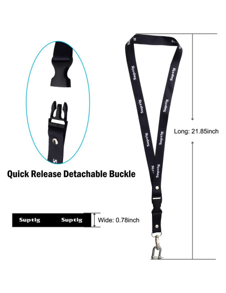 Cinta de Cuello Suptig para GoPro y Cámaras de Acción - 2 Unidades