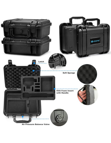 Estuche Duro Impermeable Lekufee para DJI Osmo Action 3/4/5
