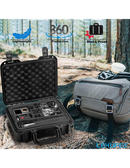 Estuche Duro Impermeable Lekufee para DJI Osmo Action 3/4/5