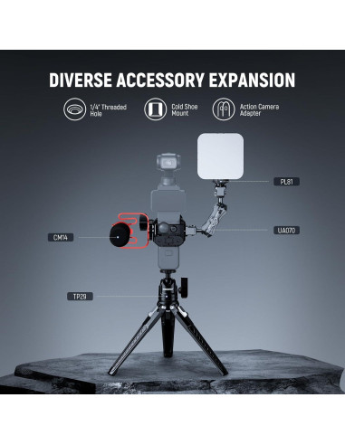 Estructura de Aluminio NEEWER AC009 para DJI Osmo Pocket 3