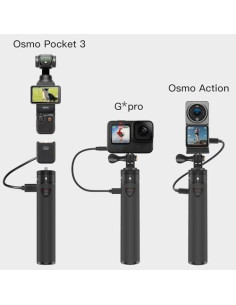 Cargador Stick Smatree 5000mAh para DJI Pocket 3 y GoPro 2