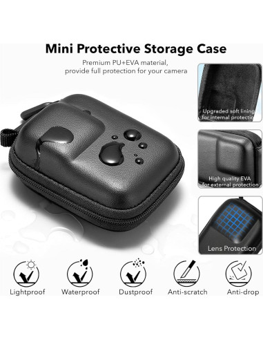 Accesorios DJI Osmo Action 5 Pro - Funda PU y Protectores