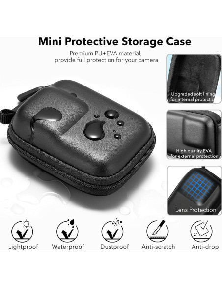 Accesorios DJI Osmo Action 5 Pro - Funda PU y Protectores