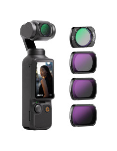 Kit de Filtros Magnéticos NEEWER ND16 ND64 ND256 para OSMO Pocket 3