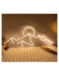 Luz Decorativa LED Ulalaza Neón Montaje Pared 42x30cm