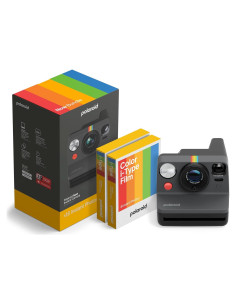 Cámara Instantánea Polaroid Now 3ra Generación Negra + 16 Fotos