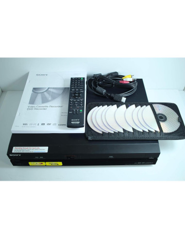 Grabadora Combo VHS a DVD Sony RDR-VX - HDMI, Control Remoto