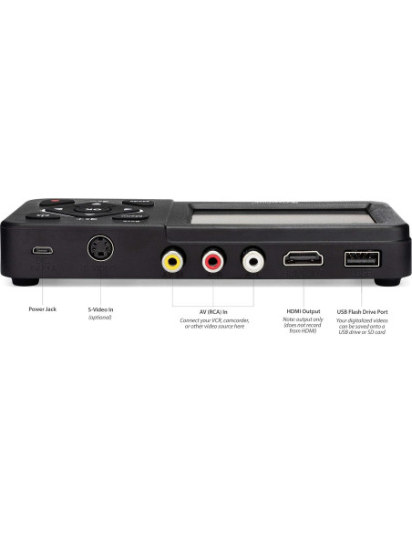 Convertidor de Video a Digital ClearClick 2.0 - Graba VHS y DVD